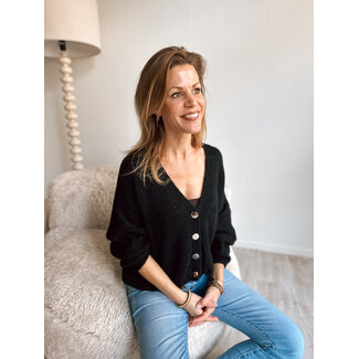 VEST SOFINE BLACK/GOLD ONE SIZE