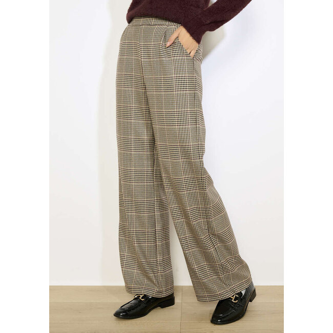 BROEK GALLIO CHECK TWEED