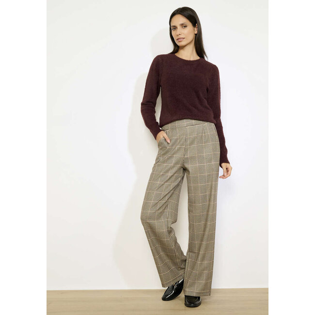 BROEK GALLIO CHECK TWEED