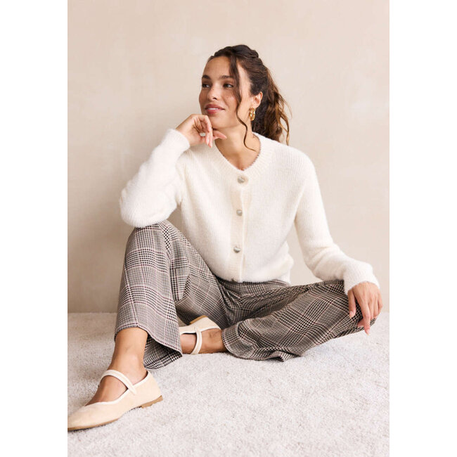 BROEK GALLIO CHECK TWEED