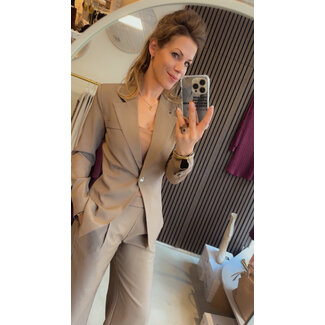 BLAZER VIKSA ZAND MELANGE