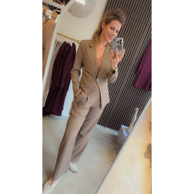 PANTALON VIKSA ZAND MELANGE