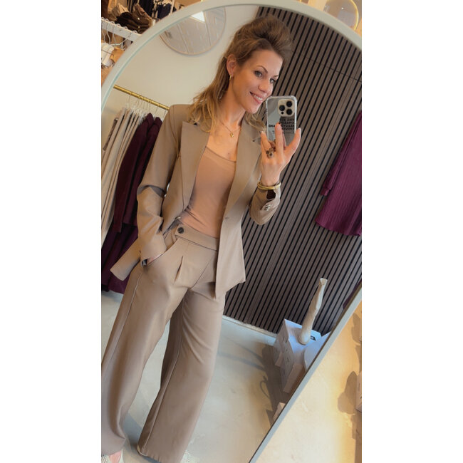 PANTALON VIKSA ZAND MELANGE