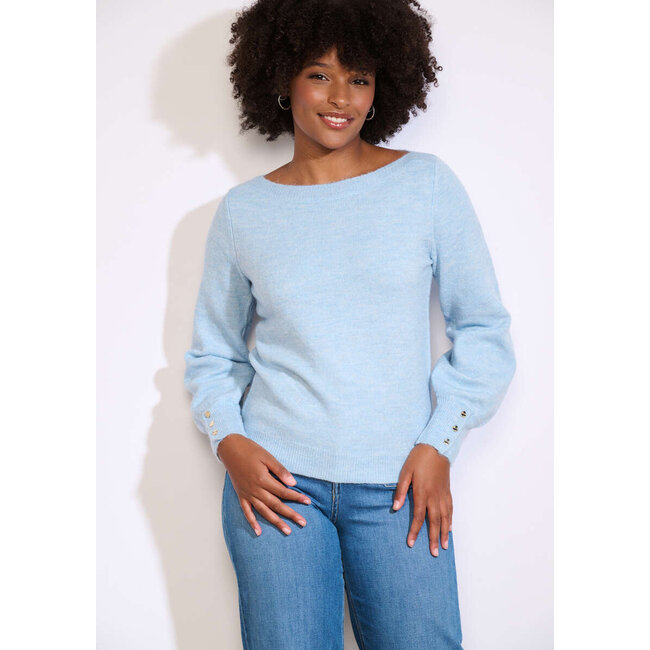 TRUI KIMOWARM ZACHT BLAUW