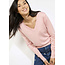 TRUI V-HALS JADE ZACHT ROSE