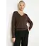 TRUI V-HALS JADE CHOCO
