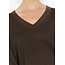 TRUI V-HALS JADE CHOCO