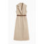 BODYWARMER LUNGO MET COGNAC RIEM ONESIZE