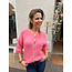 VEST 40%MOHAIR CANDY PINK