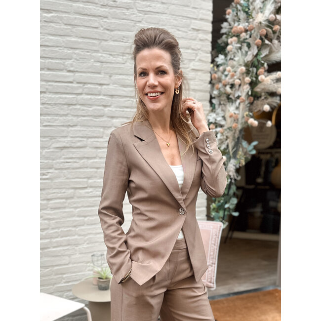 PANTALON VIKSA ZAND MELANGE