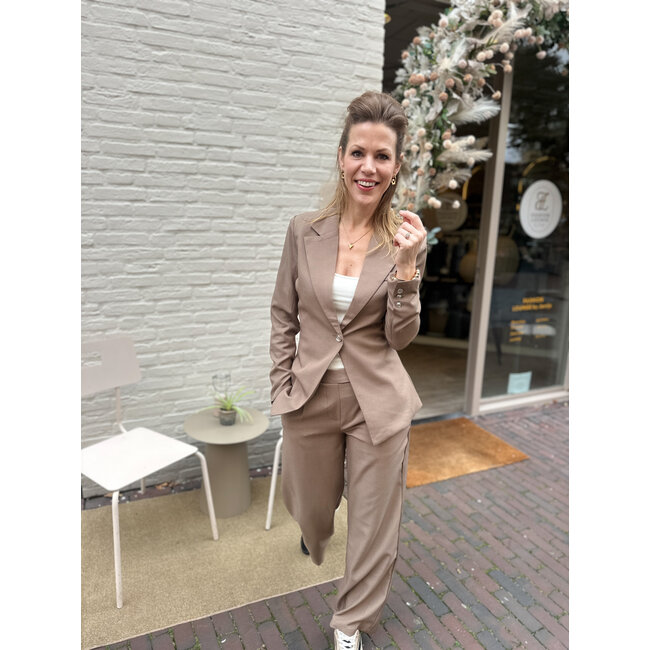 PANTALON VIKSA ZAND MELANGE