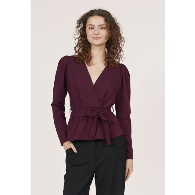 BLOUSE NASA BORDEAUX