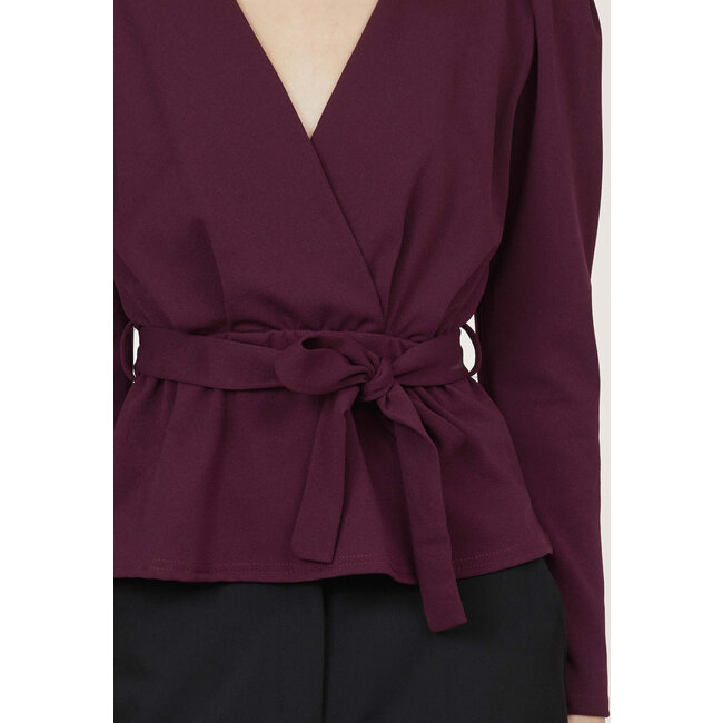 BLOUSE NASA BORDEAUX