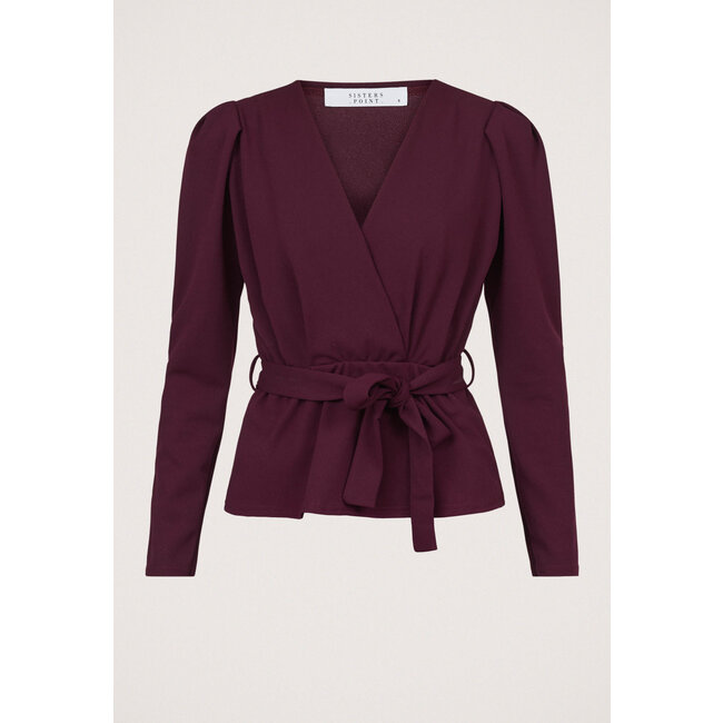 BLOUSE NASA BORDEAUX