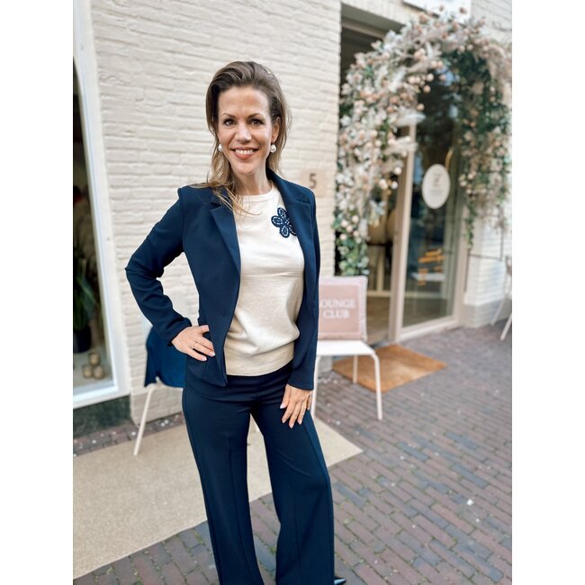 BROEK LONDERZEEL NAVY