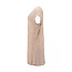 GILET LANG SARA KNIT BEIGE