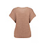 GILET KNIT DARIA TAUPE CAMEL