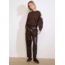 BROEK LEERLOOK EXJOGPU CHOCO