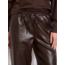 BROEK LEERLOOK EXJOGPU CHOCO