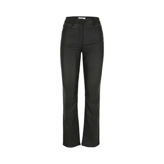 BROEK GECOAT BOOTCUT SHANYA BLACK