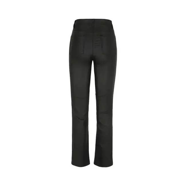 BROEK GECOAT BOOTCUT SHANYA BLACK