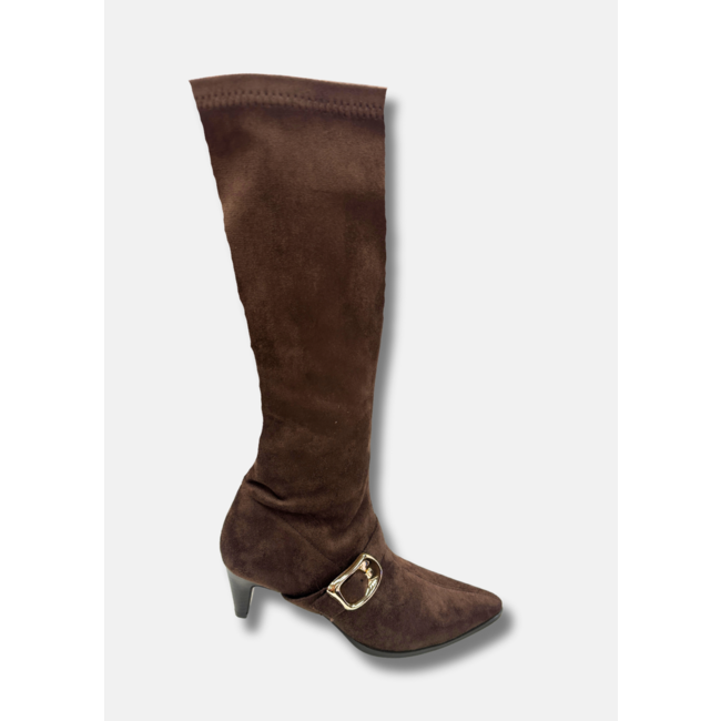 LAARS SUEDINE GESP BROWN 6387