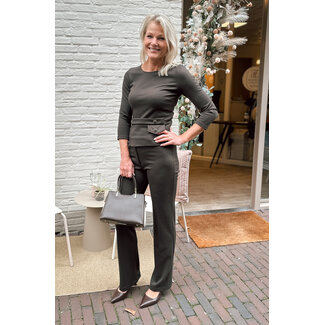 PANTALON CFC0126393003 DARK CIOCCOLATO