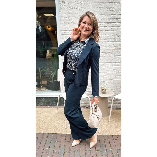 BROEK LONDERZEEL NAVY