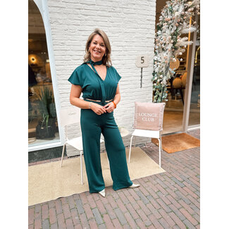 JUMPSUIT GIRL-JU PINE GREEN