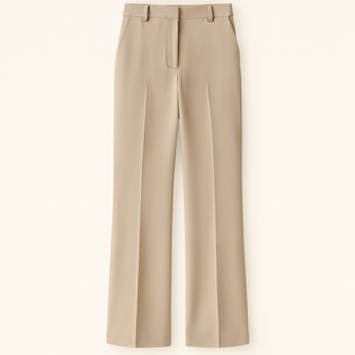 BROEK WIDE LATTE BONDED  MP202633 BROEK WIDE LATTE BONDED  MP202633