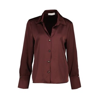 BLOUSE MARACAIBO SATIN BORDEAUX