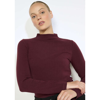 TOP LANGE MOUW/COL NOALS BORDEAUX