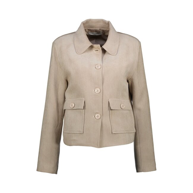 JACKETS MENEN BEIGE FISHBONE