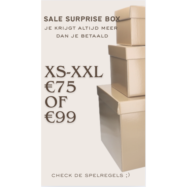 SALE SURPRISE PAKKET 100 EURO