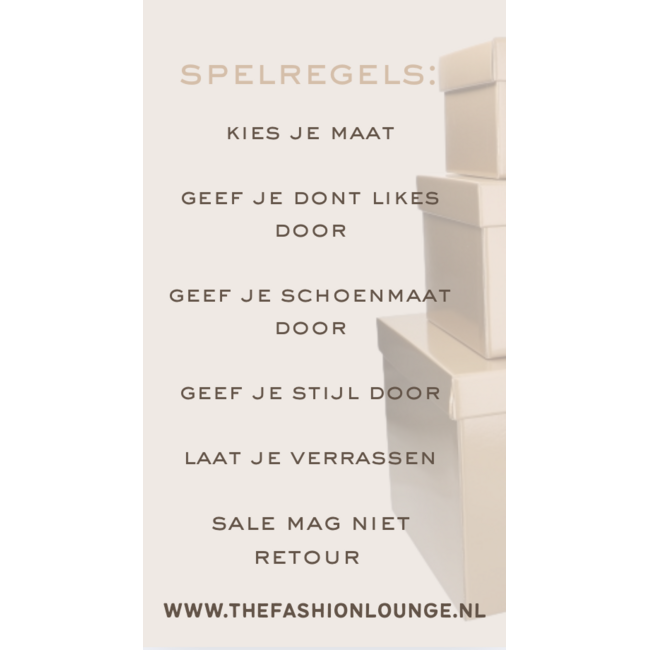 SALE SURPRISE PAKKET 100 EURO