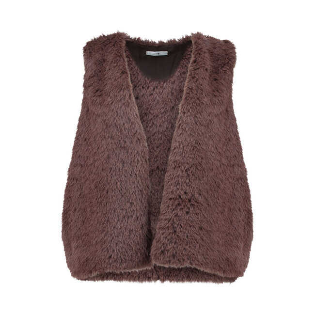 BODYWARMER/GILET SELMA BROWN