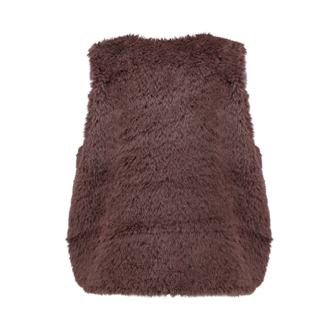 BODYWARMER/GILET SELMA BROWN