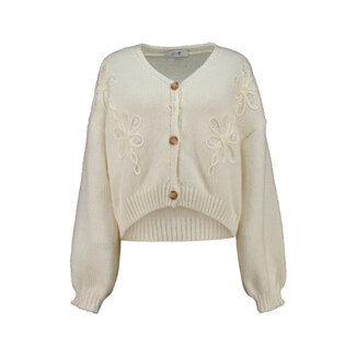 VEST MAVEL CREME FLOWER