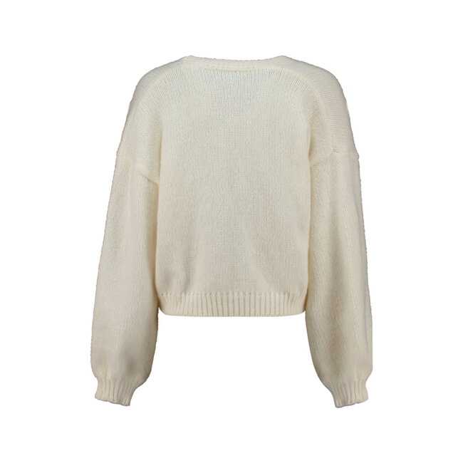 VEST MAVEL CREME FLOWER