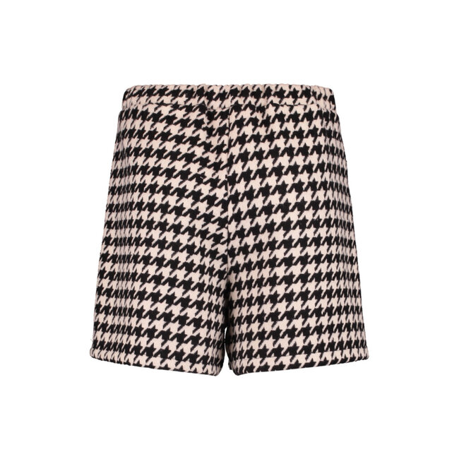 SHORT FEE CHECK BLACK