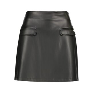 ROK MONS LEERLOOK BLACK