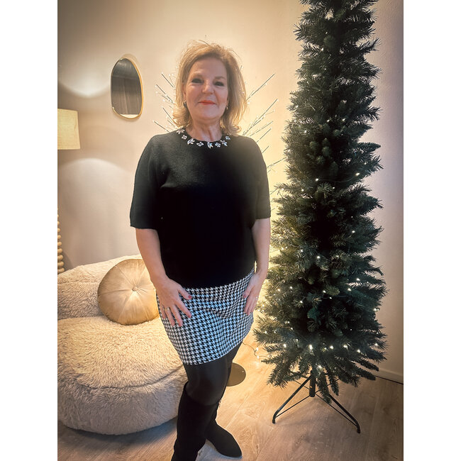 TOP /TRUITJE STRASSCOL BLACK