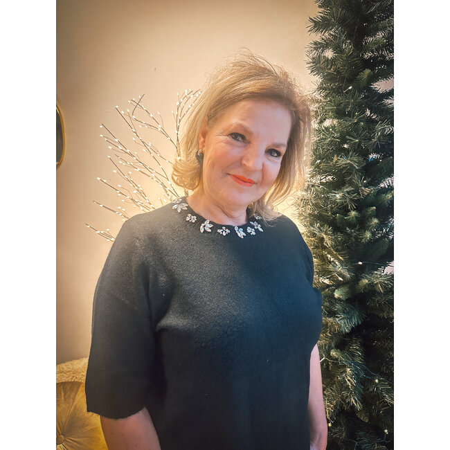 TOP /TRUITJE STRASSCOL BLACK