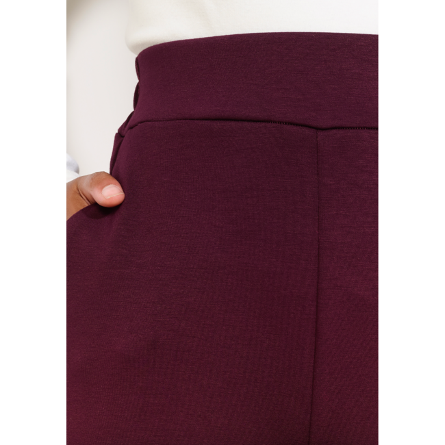 BROEK EXCOMFY (SET) BORDEAUX