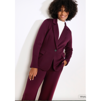 BLAZER EXCOMFY (SET) BORDEAUX