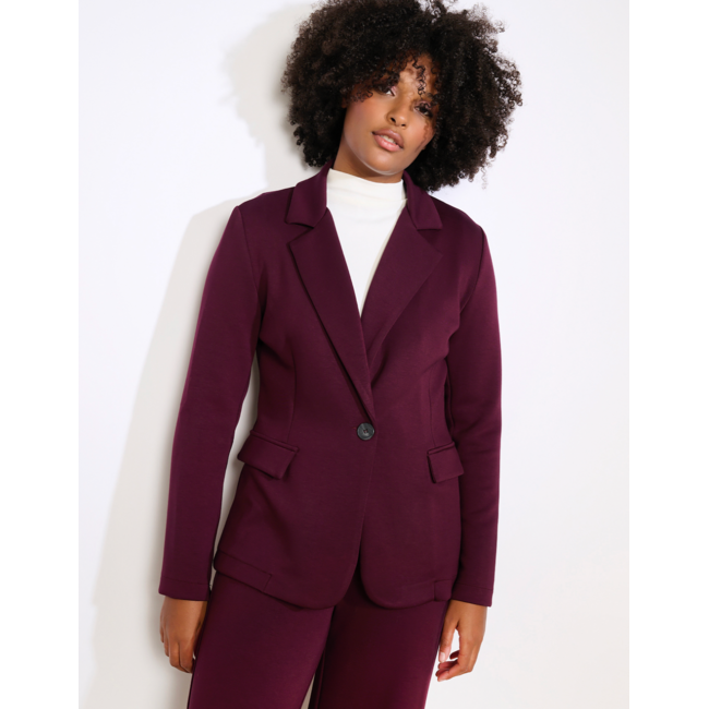 BLAZER EXCOMFY (SET) BORDEAUX