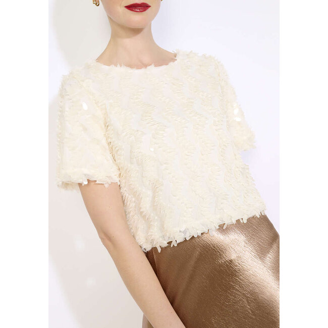 TOP SEQUI CREAM
