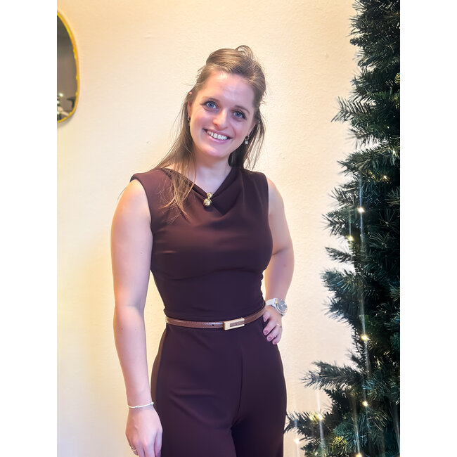 JUMPSUIT CFC0126869003 CHOCO