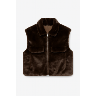 BODYWARMER BONTJE CHOCO