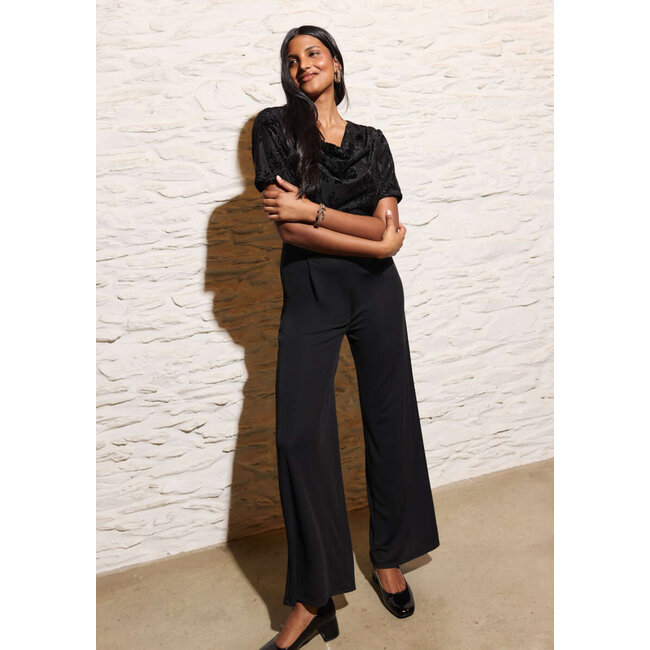 JUMPSUIT FLOCKY BLACK